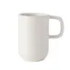 Mikasa 5275153 Solitude China Mug, 12.5oz, Natural, Ceramic, Dishwasher, Microwave & Oven Safe 1 image