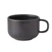 Mikasa 5275378 Obsidian Chinese Tea Cup, 9.3 oz (0.28 qt), Black, Elegant Tableware 1 image