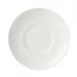 Mikasa 5292195 Bistro Blanc China Saucer, 6-3/4" dia., Vitrified Porcelain, White 1 image