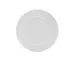 Mikasa 5292240 Bistro Blanc China Plate, 9" Round, Vitrified Porcelain, White 1 image