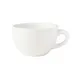 Mikasa 5292246 Bistro Blanc Coffee Cup, 10 oz., Vitrified Porcelain, White 1 image
