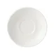 Mikasa 5292260 Bistro Blanc China Saucer, 6.25" dia., Vitrified Porcelain, White 1 image