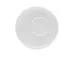Mikasa 5292270 Bistro Blanc China Saucer, 6" dia., Vitrified Porcelain, White 1 image