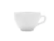 Mikasa 5292274 Bistro Blanc China Coffee Cup, 7.8 oz, Vitrified Porcelain, White 1 image