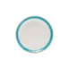 Mikasa 5301767 China Saucer, 6" dia., Round, Vitrified Porcelain, Turquoise 1 image