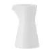 Mikasa 5302664 Meze Creamer Pitcher, 8.4 oz (250 ml), Dishwasher-Safe Elegant Porcelain, White 1 image