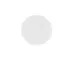 Mikasa 5304715 Lola Plate - 6.5" Round Bone China Dinner Plate, White, Porcelain, Dishwasher Safe 1 image