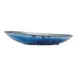 Mikasa 5305636 Starlit China Platter, 12" x 8", Oval, Vitrified Porcelain, Blue 1 image