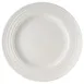 Mikasa 5308889 Melinda 9" Wide Rim Round Plate, Bone China, White, Elegant Dinnerware 1 image