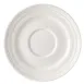 Mikasa 5309156 Melinda Universal Round Saucer, 6.2" White Bone China, Cups Mugs & Saucers 1 image