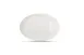 Chic 5314519 Oval China Platter, 14" x 9" White Porcelain, Dishwasher Microwave Oven Safe - 1/Each 2 image