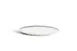 F2D 5314534 Round Porcelain Plate, 8.3" White with Black Speckle Finish, Microwave and Oven Safe 2 image