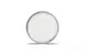 F2D 5314534 Round Porcelain Plate, 8.3" White with Black Speckle Finish, Microwave and Oven Safe 1 image