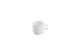 Chic 5314736 Espresso Cup – 3.4" 3 oz White Porcelain, Stackable, Microwave & Oven Safe - 1/Each 1 image