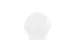 Chic 5314778 Espresso Saucer – 4.7" White Porcelain Dishwasher & Microwave/Oven Safe Perla Finish 2 image