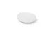 Chic 5314782 Round Porcelain Saucer, 6.1" White Perla Finish, Dishwasher Microwave Oven Safe 1 image