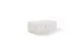 Chic 5314810 Sugar Packet Holder - 7.9" x 3.9" White Marble Porcelain Caddy, Microwave Oven Safe 1 image