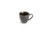 Chic 5314860 Porcelain Cup, 4.5" Width, 7.4oz, Black with Gold Finish, Dishwasher & Microwave Safe 1 image