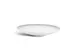 F2D 5314876 Round Plate, 9.7" White with Black Sparkle Porcelain, Dishwasher Microwave Safe - Dusk 1 image