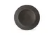 F2D 5314892 Round Porcelain Plate, 11.8" Black Finish, Dishwasher Microwave and Oven Safe 1 image