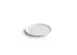 Chic 5315175 Coupe Plate – 8.27" Round White Porcelain Plate, Microwave & Oven Safe, Coupe Rim 1 image