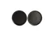 F2D 5315315 Round Coupe Porcelain Dinner Plate, 10.83" Black, Dishwasher, Microwave & Oven Safe 2 image