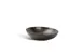 F2D 5315318 Deep Black Porcelain Plate, 8.66" Round, 25.36 oz, Dishwasher, Microwave & Oven Safe 1 image