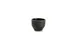 F2D 5315325 - Black Porcelain Round Bowl, 2" Diameter, 2.19 oz, Dishwasher Microwave Oven Safe 1 image