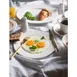 ID Fine 5315824 Round Fine China Plate, 6.8" Diameter, Dishwasher Safe, Foundation Frame Design 2 image