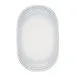 ID Fine 5316067 - Oval Fine China Platter, 6" x 9.2" x 1.111", Azure Harmony Blue, Dishwasher Safe 1 image