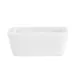 Mikasa 5316090 Sugar Packet Holder, 4" x 3", Stackable, White Porcelain 1 image