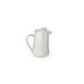 ID Fine 5316161 Creamer Pitcher, 20-Ounce Fine China, 2.88"W x 6.56"H, Dishwasher Safe, Bevel Finish 1 image