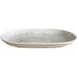 ID Fine 5316199 Oval Fine China Platter, 6" x 9.2" Oval, Brulee Grigio, Dishwasher Safe 2 image