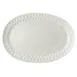 Mikasa 5316692 China Platter, 7.1"W x 10.2"D x 0.78"H, Bone China, White, Vegan 1 image