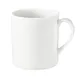 Mikasa 5319401 China Mug, 3.3" Size, 12oz, White Tendre, Dishwasher Safe Bone China 1 image
