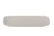ID Fine 5320440 Rectangular White China Platter 4" x 8.4" x 0.75", Dishwasher Safe Quadro 1 image