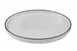 ID Fine 5321451 Flat Plate, 8.25" Diameter Round Fine China, Modest Navy, Dishwasher Safe 1 image