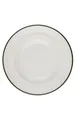 ID Fine 5321579 Deep Plate, 19‑Oz 11" Round Fine China, Modest Green, Dishwasher Safe 1 image