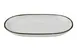 ID Fine 5321581 Oval China Platter, 11" x 7" Dish, Modest Green Fine China, Dishwasher Safe - 1/Each 1 image