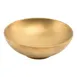 F2D 5322276 Round Metal Bowl, 7.1" Diameter, 24.3oz Capacity, Gold Stainless Steel, Dishwasher Safe 1 image