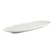 F2D 5323271 White Porcelain Platter, 5.7" x 13.4", Dishwasher, Microwave & Oven Safe, Filo Finish 2 image