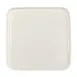 Mikasa 5324097 Square China Plate, 10.43"W x 10.43"D x 0.62"H, White, Vegan Bone China 1 image