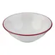 ID Fine 5324884 - Round China Bowl, 4" Diameter x 1.38" Height, 3 oz Capacity, Maroon, Fine China 1 image