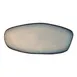 ID Fine 5324975 Oval Platter, 5.5" W x 12.25" D x 1.25" H, Charma Blue Stoneware Ceramic 1 image