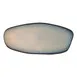 ID Fine 5324976 Roots Oval Platter, 6" x 13" (1.25" H), Charma Blue Vitrified Stoneware 1 image
