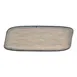 ID Fine 5324978 Oval Platter, 5.88" W x 15.75" D x 0.88" H, Charma Blue Vitrified Stoneware Ceramic 1 image