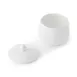 Mikasa 5326457 Hospitality Sugar Bowl, 3", 10oz, Bone China, White, With Lid 2 image