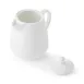 Mikasa 5326466 - Lola White Bone China Teapot, 3.8" Height, 13oz Capacity 2 image