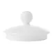Mikasa 5326467 Hospitality Teapot Lid, 2.75 inches, Lola, White, Bone China, Plastic 2 image