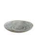 ID Fine 5327543 1972 Coupe Deep Plate, 7.9" Round Ceramic Swirl Grey Vitrified Stoneware 1 image